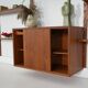 Teak modular shelving unit, Danish design, 1960s, made in Denmark