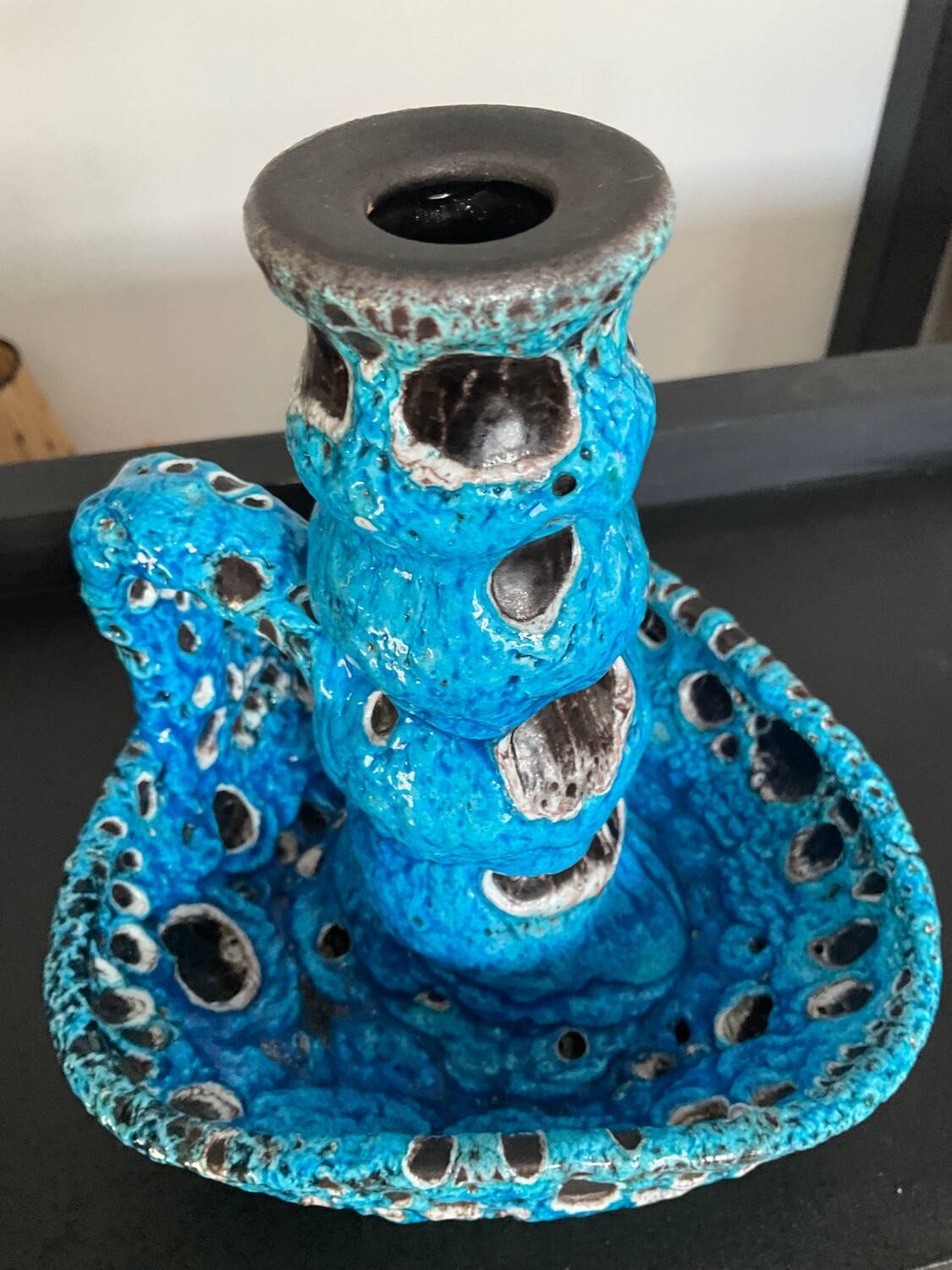 Fat Lava candle holder from the 70s