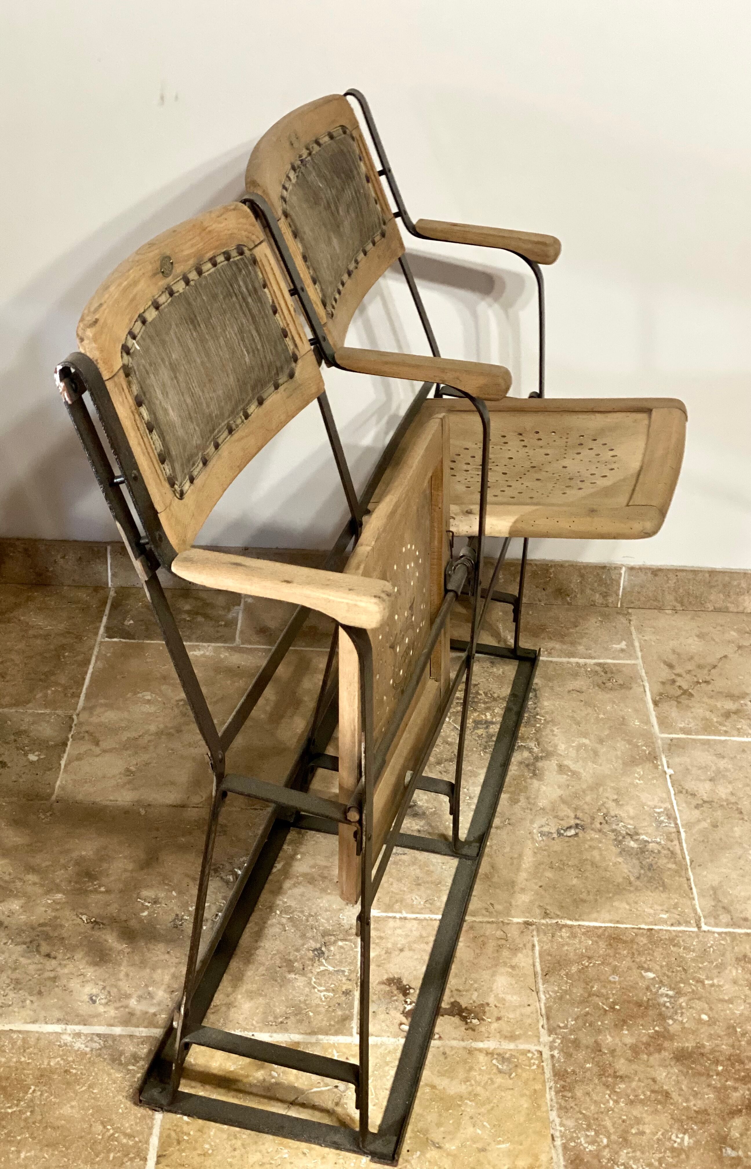 Fauteuils de théâtre Luterma début XXème