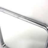 Scandinavian metal mirror, Sweden 1980, 60 x 60cm