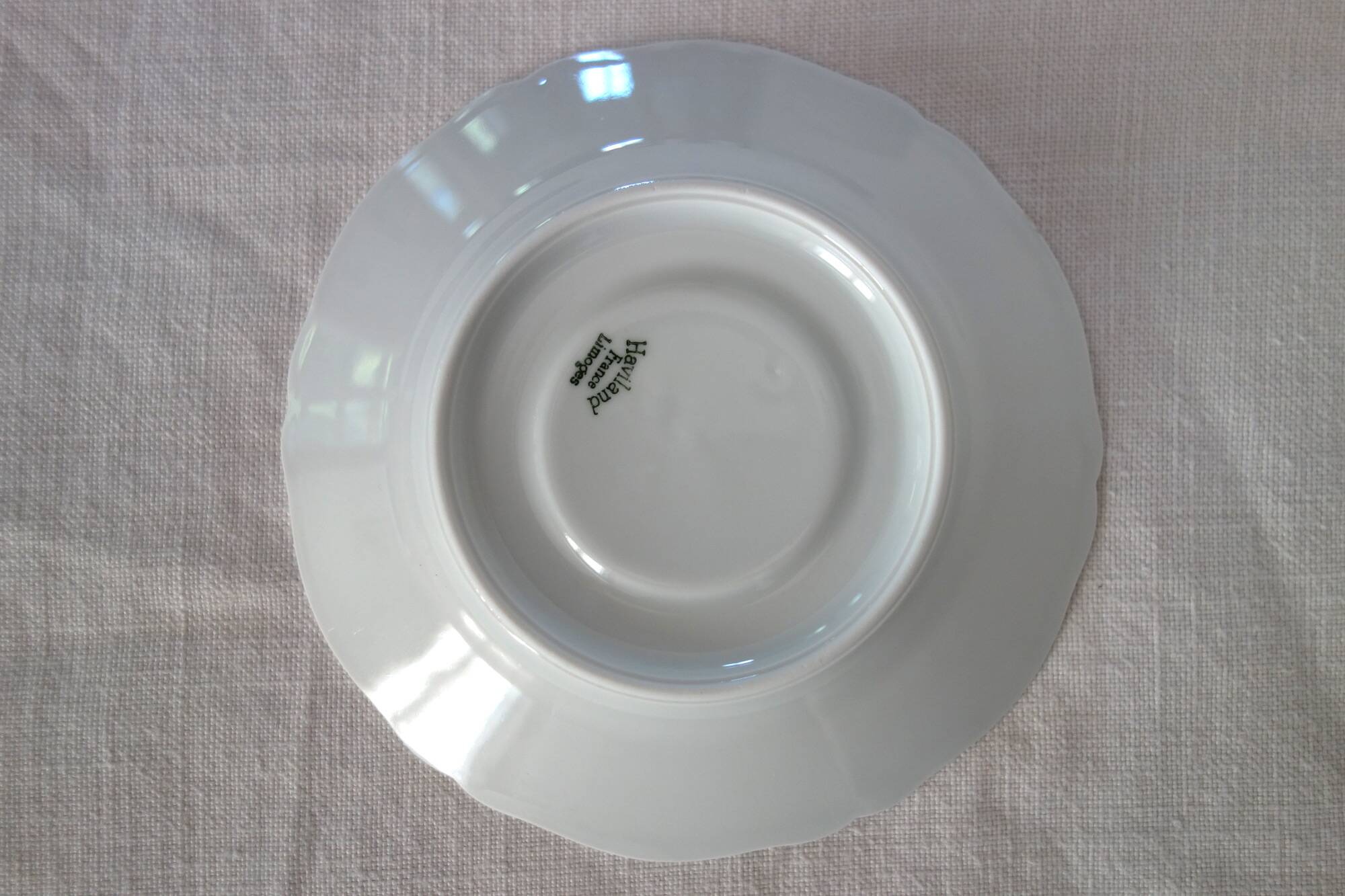 8 coffee cups model Eglantine, vintage Haviland Limoges