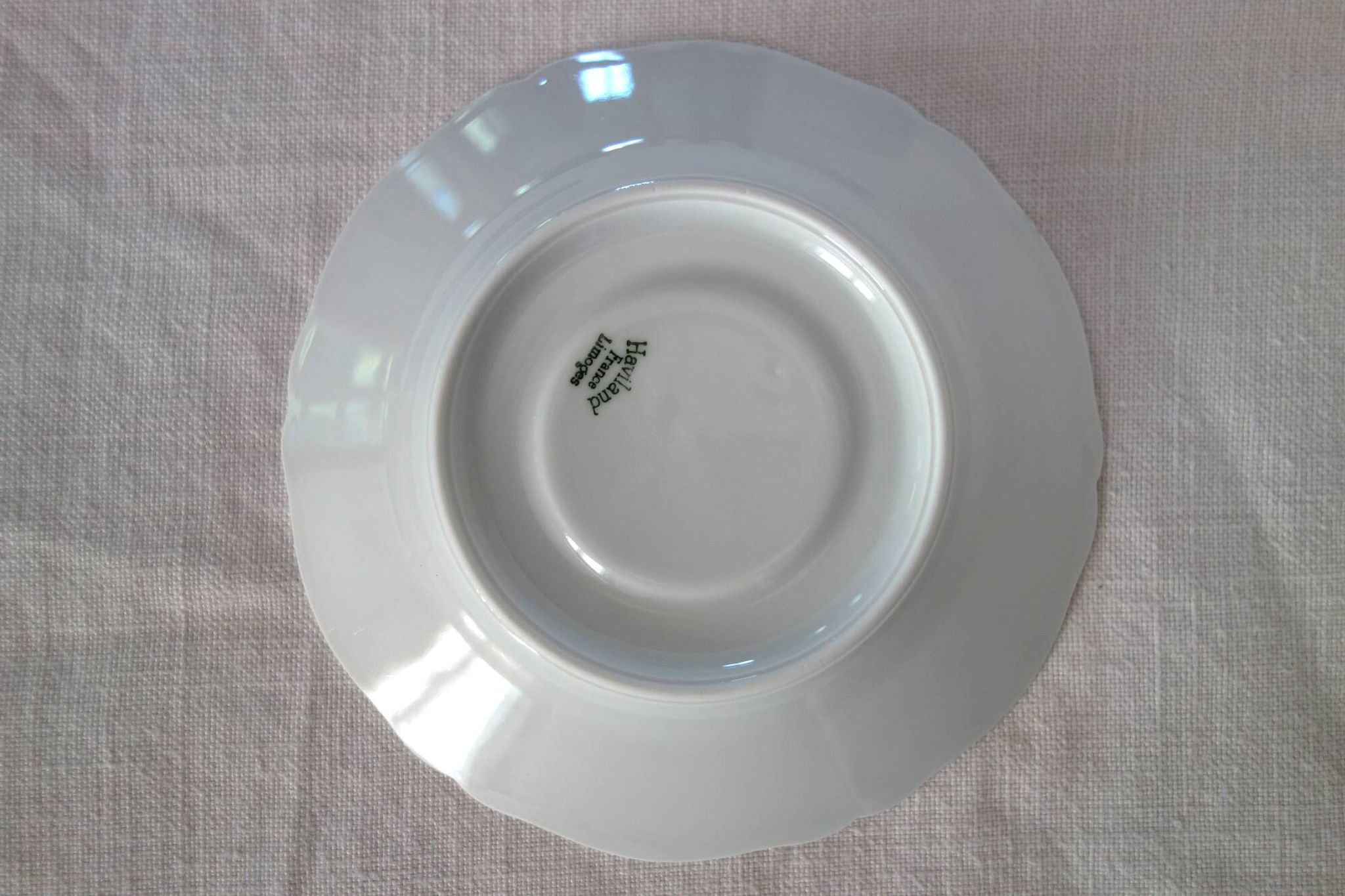 8 tasses à café modèle églantine, Haviland Limoges vintage