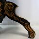 Napoleon III planter in blackened wood and gilded decorations, XIXth century