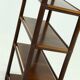 Mid-Century Bamboo and Teak Bookcase Room Divider 1970s