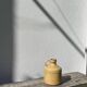 Antique glazed terracotta jug vase
