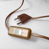 Leather lamp the Tanner 1970 vintage