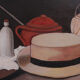 Oil painting on canvas - hat