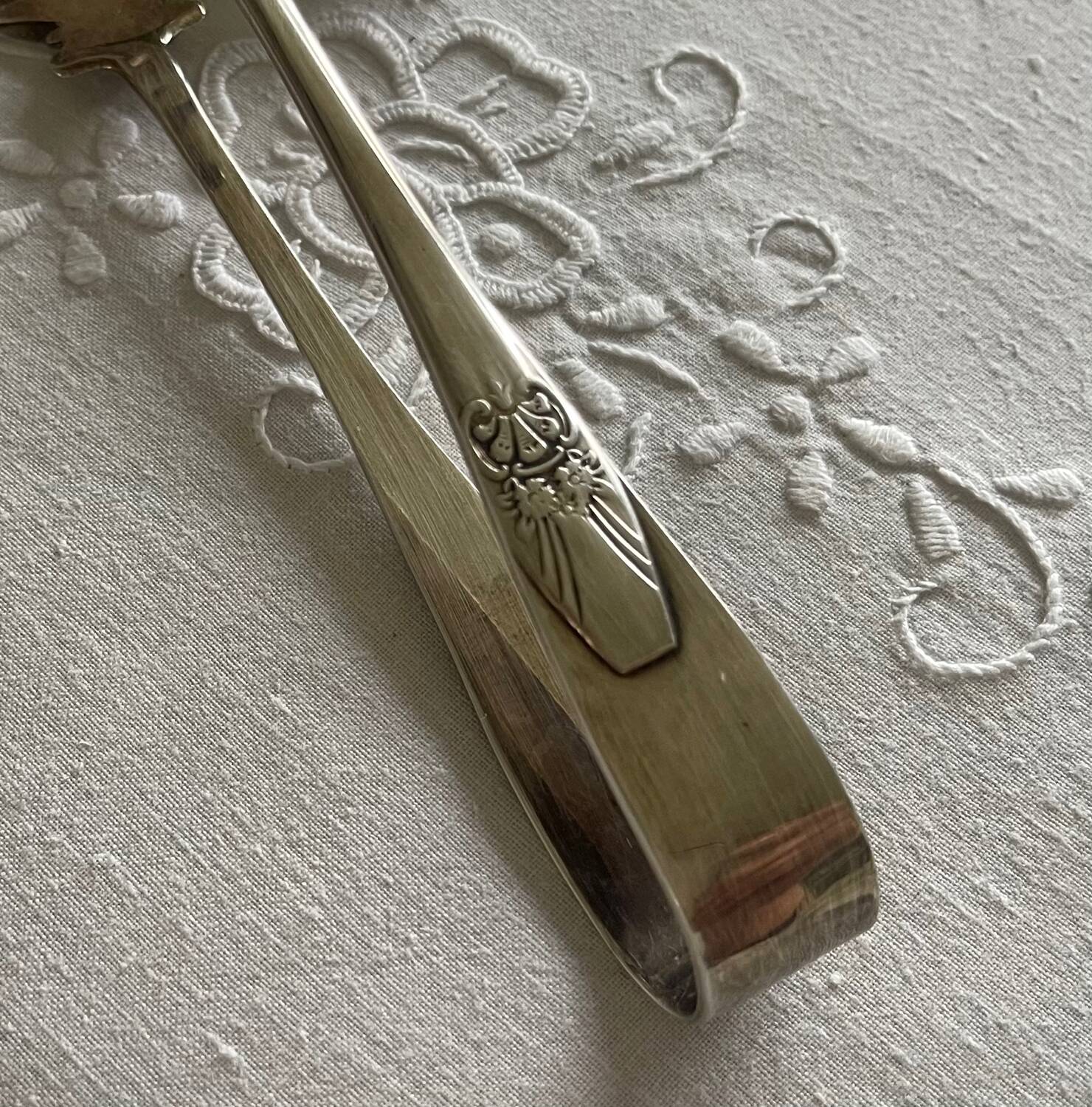 Antique sugar tongs