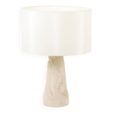 Carved stone lamp. 1970s.