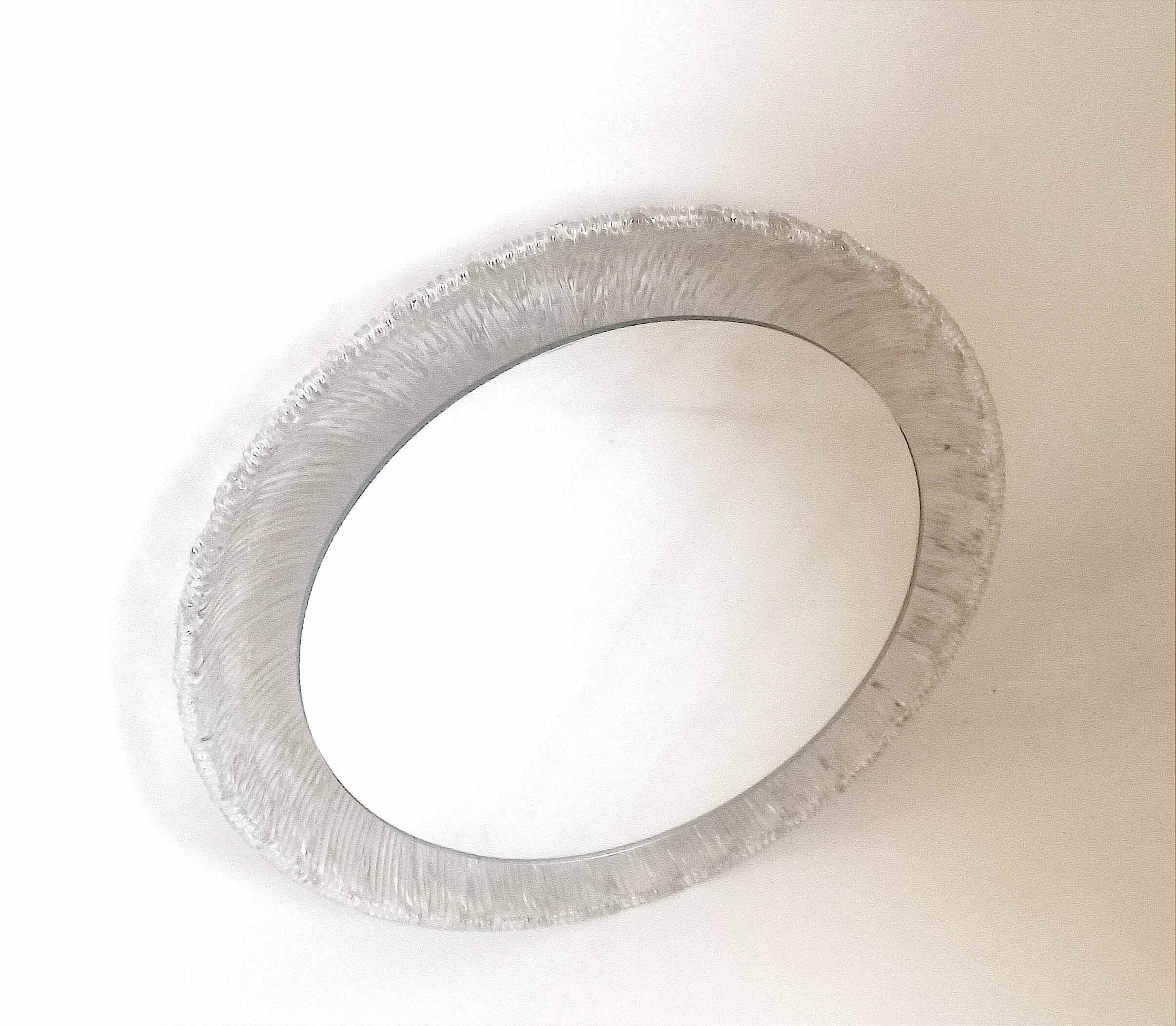 Miroir lumineux rétroéclairé hillebrand années 70