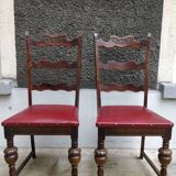 Carved royal chairs