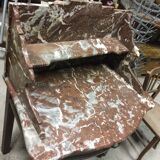 Marble toilet table