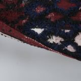 Vintage Anatolian Oushak Kars Handwoven Distressed Ushak Area Rug 5'3'' x 7'1''