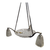 Degué Art Deco Chandelier