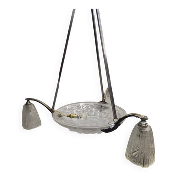 Lustre art déco Degué
