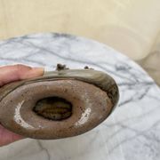 Vase Sculpture in Glazed Stoneware – Brutalist & Organic Design