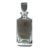 Crystal design whiskey decanter