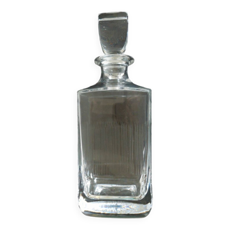 Crystal design whiskey decanter