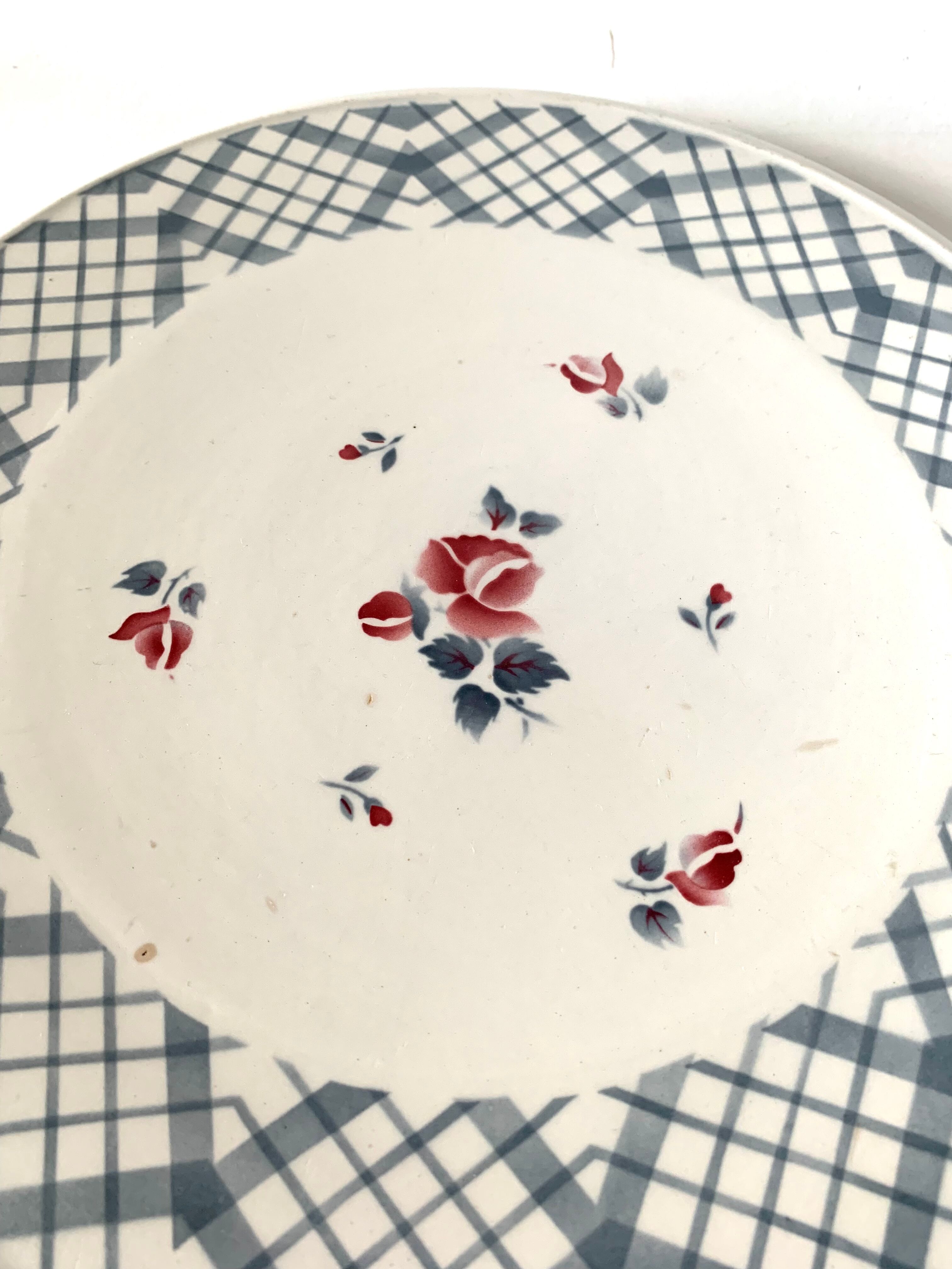 Sarreguemines pie dish