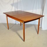 Scandinavian vintage extendable rectangular table