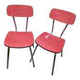 Pair of Formica chairs