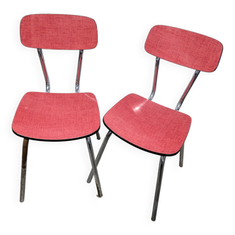 Pair of Formica chairs