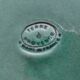 6 green flat plates from Terre è Provence + small salad bowl