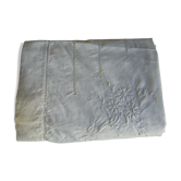 Old embroidered cotton sheet
