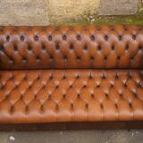 Chesterfield leather sofa
