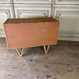 Bamboo chest of drawers circa 1960