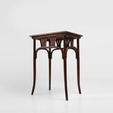 Table d'appoint art nouveau J. & J. Kohn en bois courbé, Autriche ca. 1910