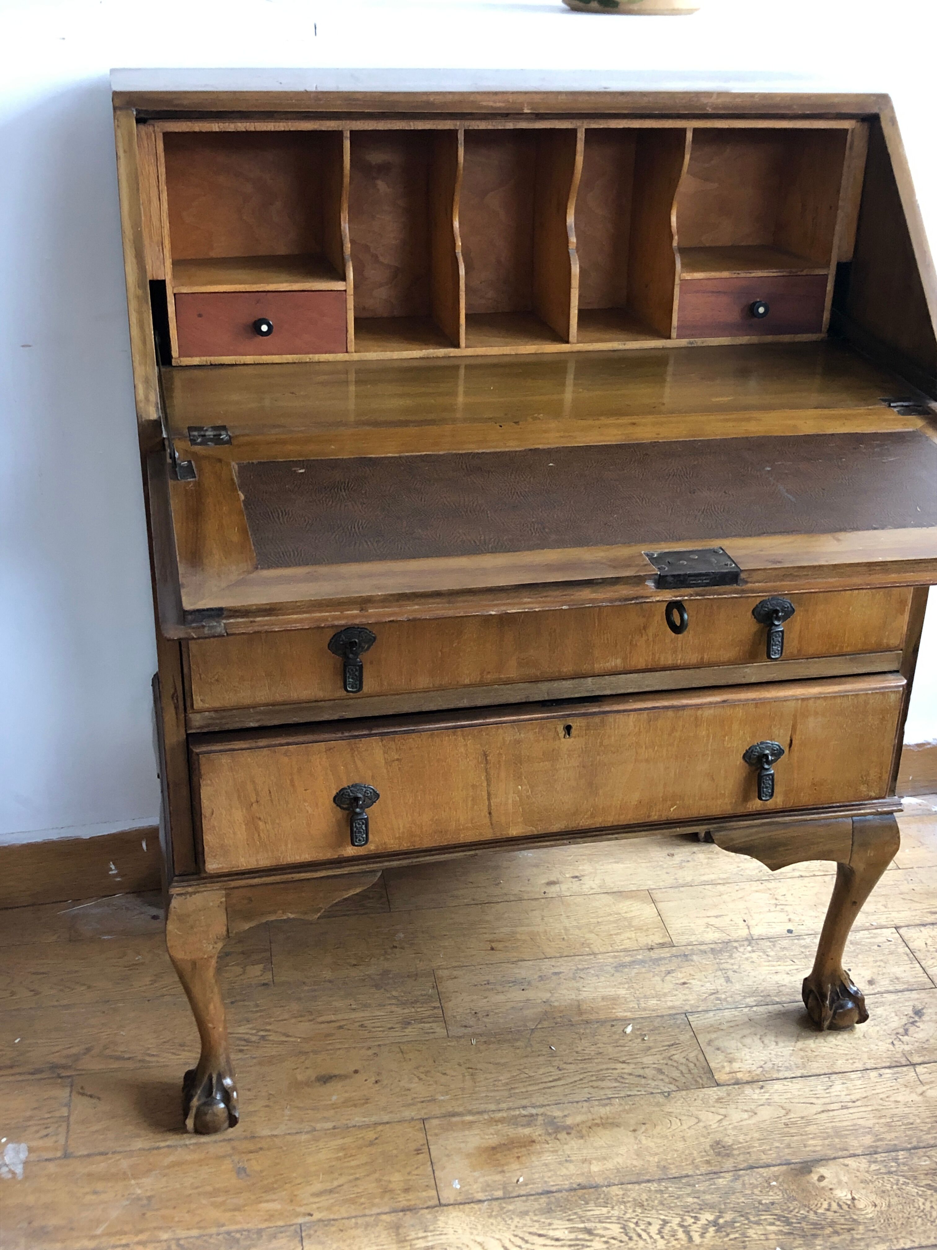 English secretary Chippendale style