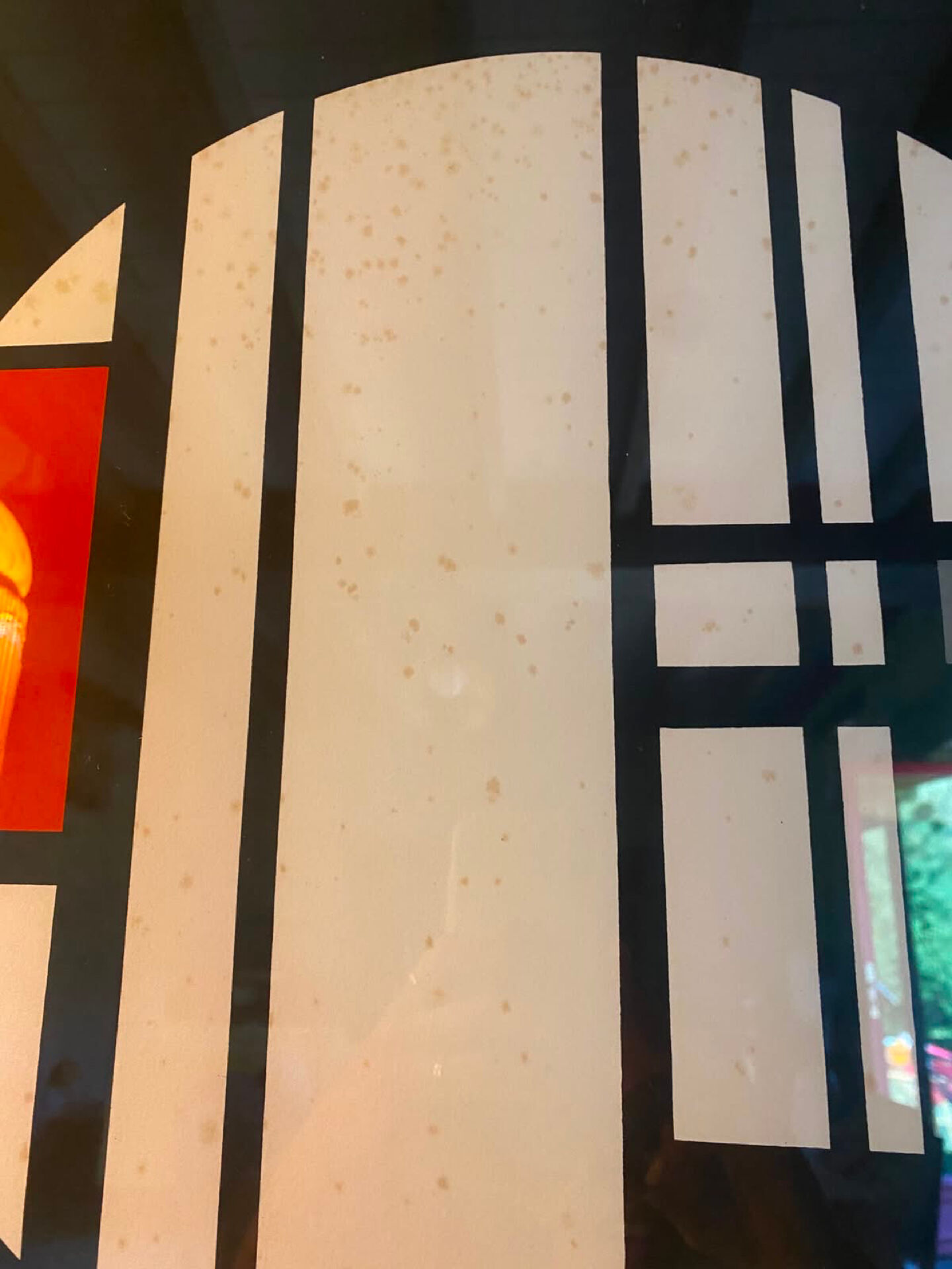 Geometric abstraction signed J. Gorin