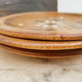 3 Vallauris ceramic plates