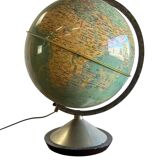 Globe vintage avec lumières GDP 1965 Globe