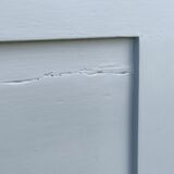 Painted art deco bedhead