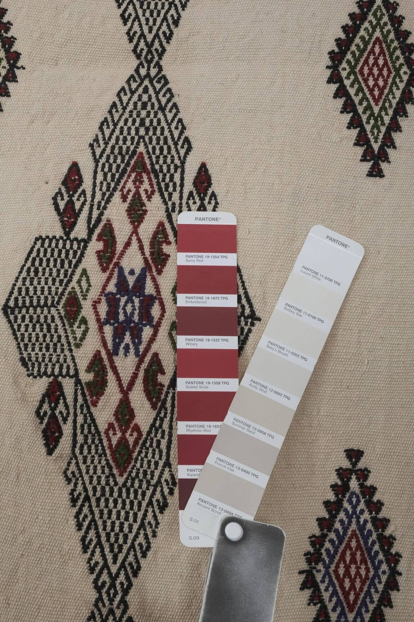 Vintage Turkish kilim, handwoven, 92x210 cm.