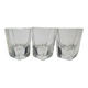 Art Deco glasses, Poland, 1930s, set of 3