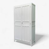 Antique Parisian paneled wardrobe, 1940