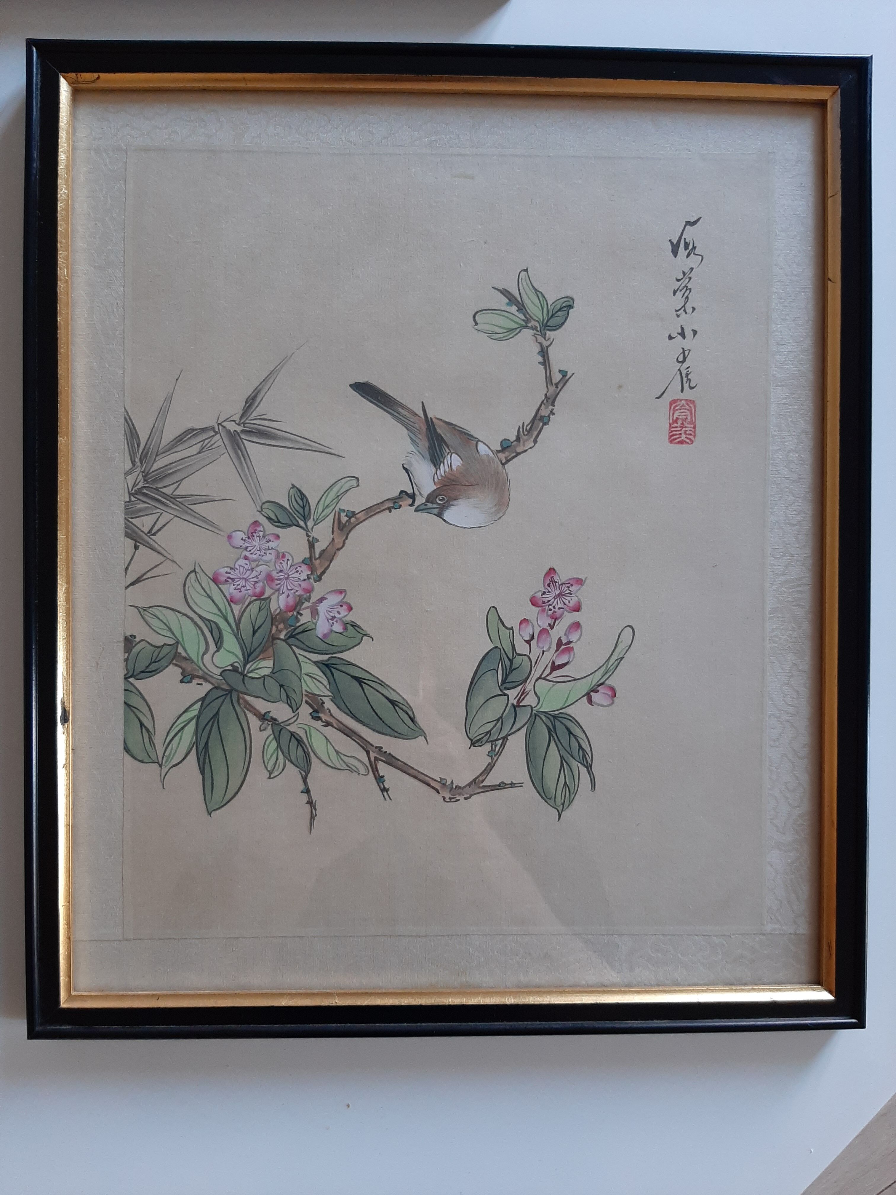Lot 3 estampes oiseaux