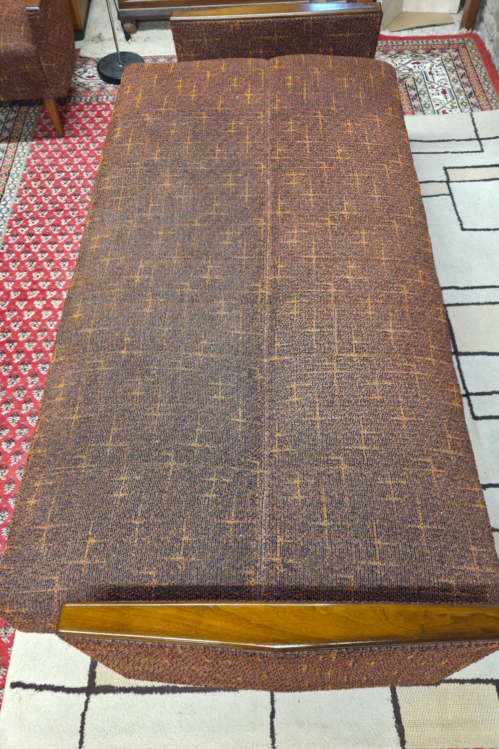 Convertible Scandinavian daybed canapé from the 1970s.