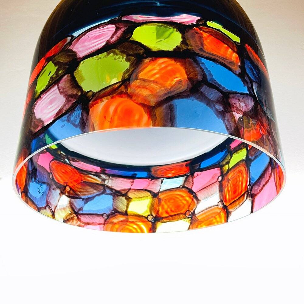 Suspended lamp Tinta by Renato Toso & Note Massari for Leucos, Italy, 1971