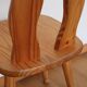 Pair of Scandinavian pine chairs