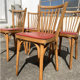 Ensemble de 5 chaises bistrot Baumann n°12