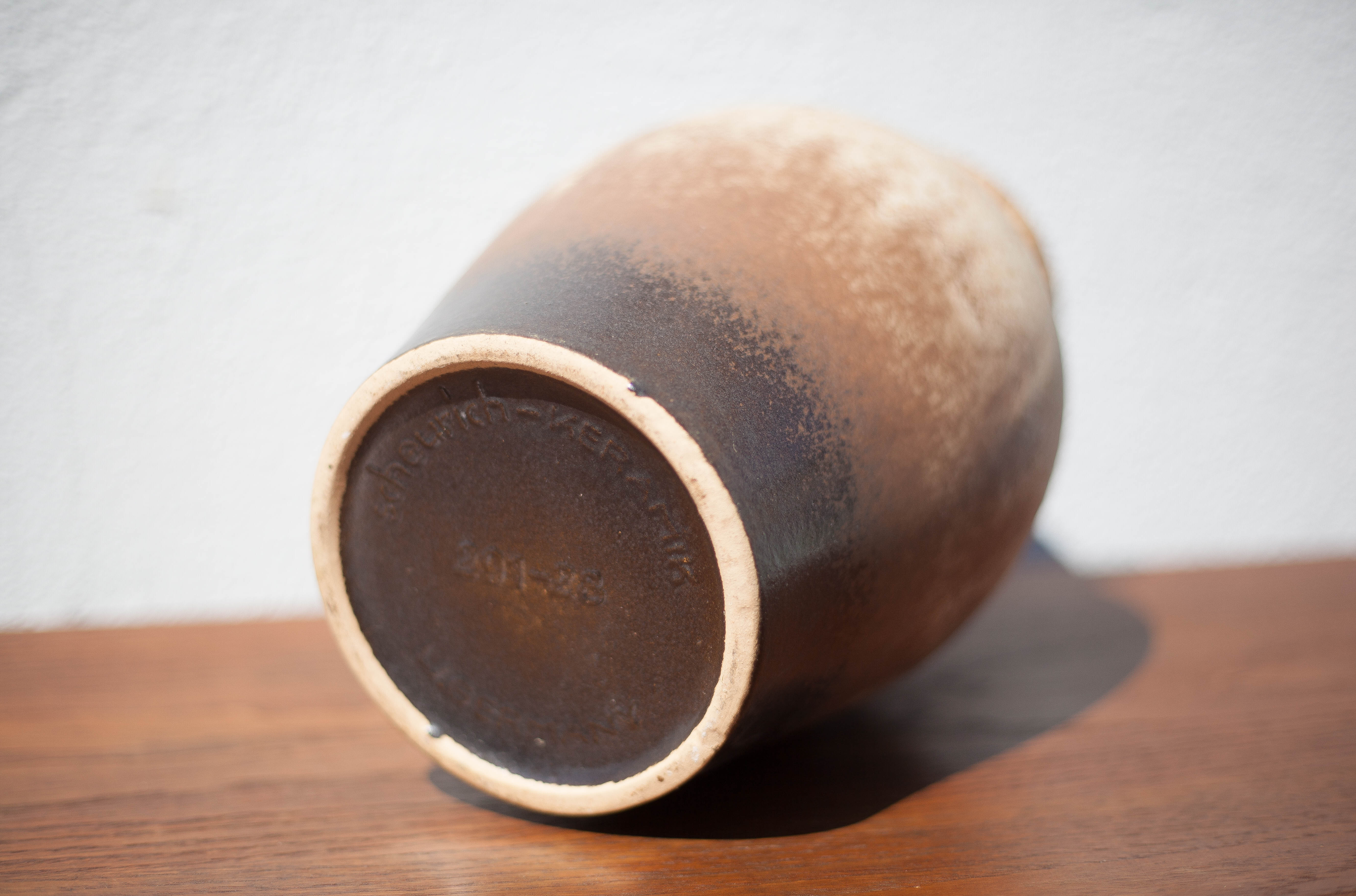Scheurich ceramic vase 201-28 West Germany 70's