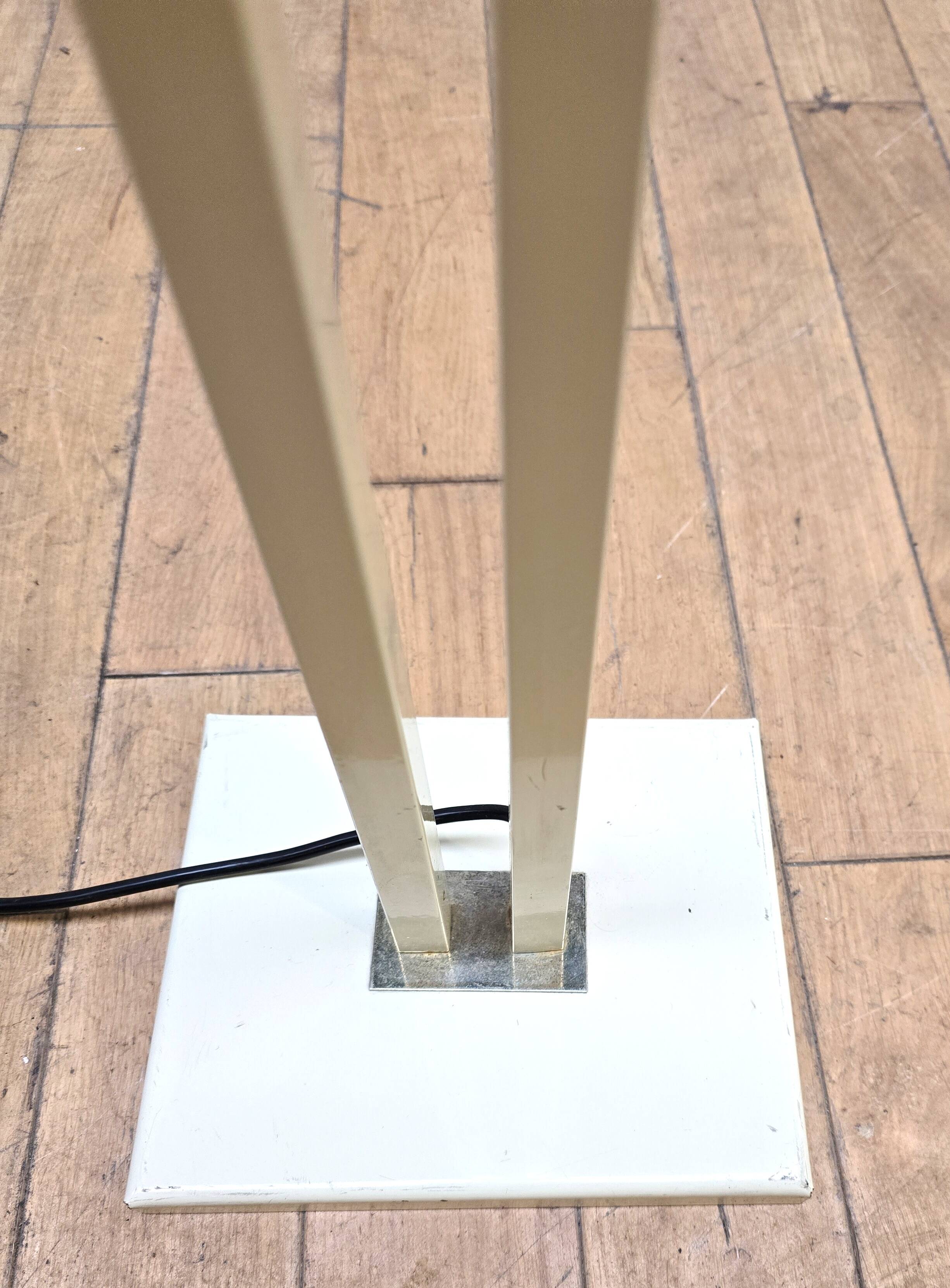 1970s brass floor lamp, Italy