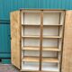 Wooden school cabinet