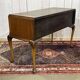 1930s Chippendale English desk in burr walnut