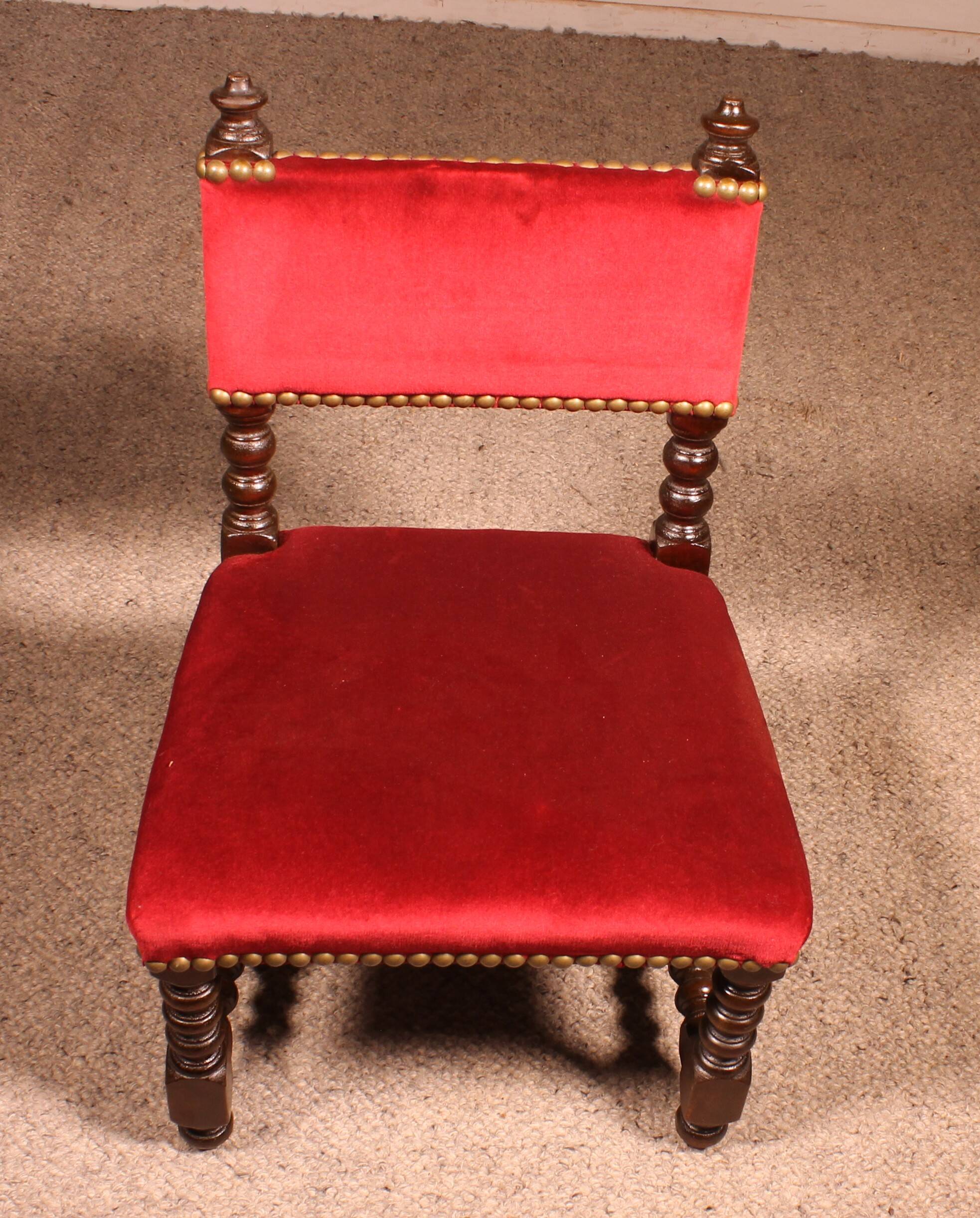 Louis-style child's chair - 19th century