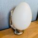 Opaline wall lamp half egg form